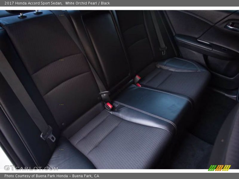 White Orchid Pearl / Black 2017 Honda Accord Sport Sedan