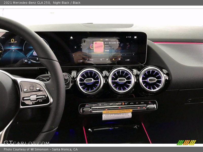 Night Black / Black 2021 Mercedes-Benz GLA 250