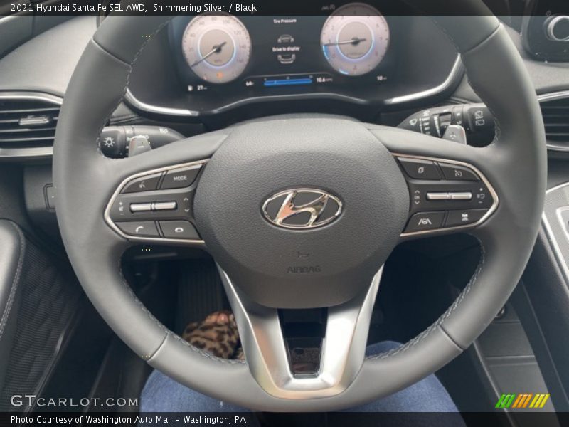  2021 Santa Fe SEL AWD Steering Wheel