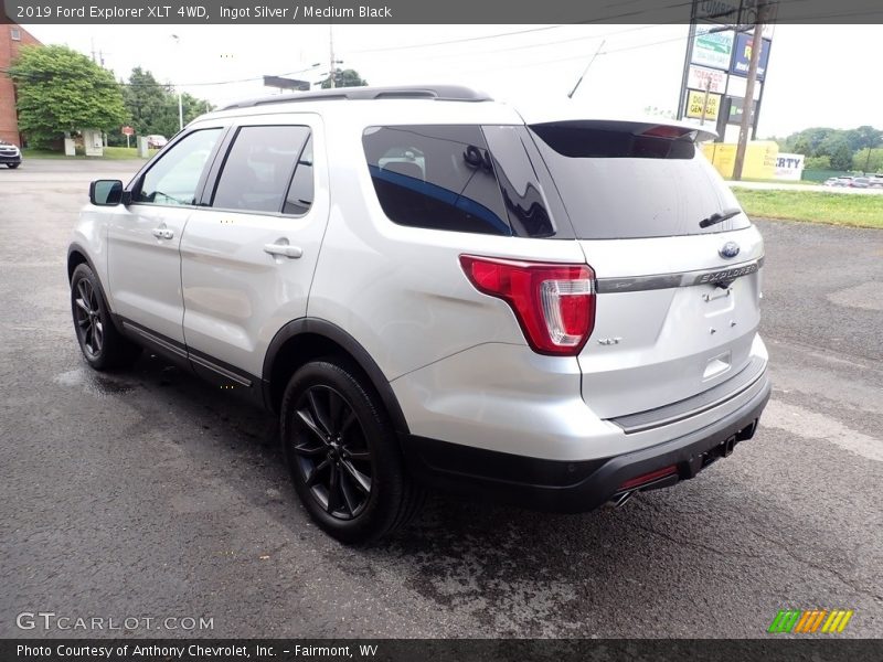 Ingot Silver / Medium Black 2019 Ford Explorer XLT 4WD