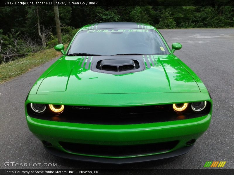 Green Go / Black 2017 Dodge Challenger R/T Shaker