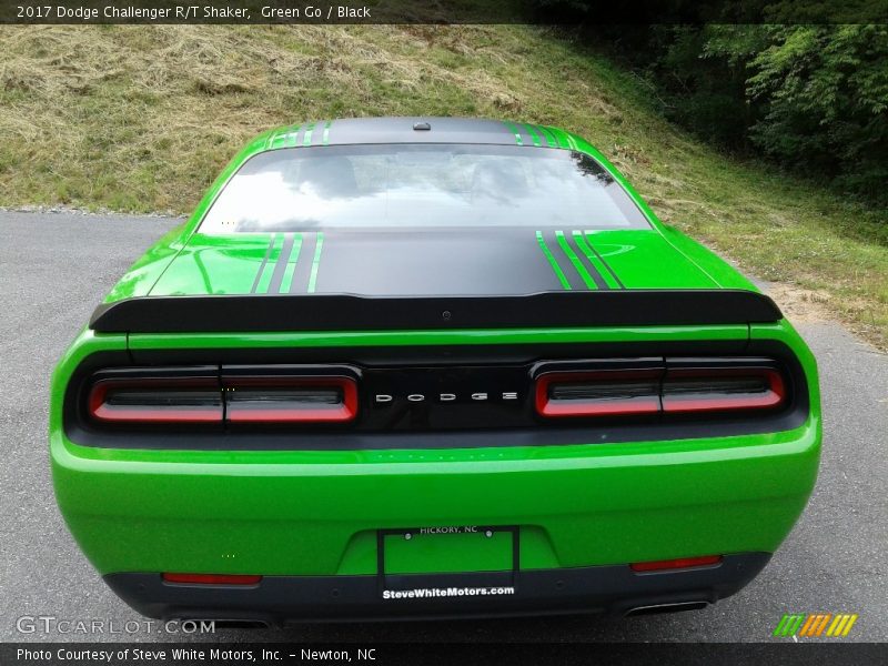 Green Go / Black 2017 Dodge Challenger R/T Shaker