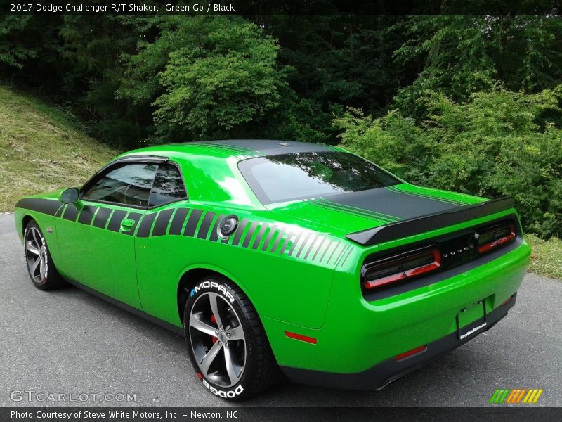 Green Go / Black 2017 Dodge Challenger R/T Shaker
