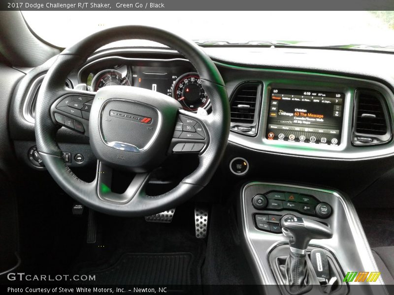 Green Go / Black 2017 Dodge Challenger R/T Shaker