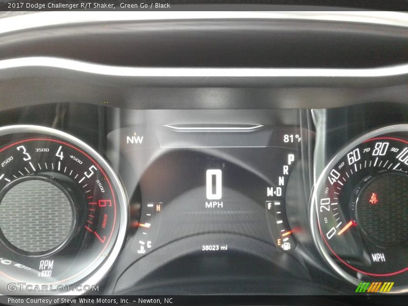  2017 Challenger R/T Shaker R/T Shaker Gauges