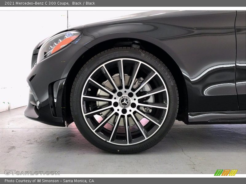 Black / Black 2021 Mercedes-Benz C 300 Coupe