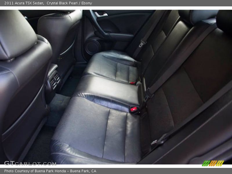 Crystal Black Pearl / Ebony 2011 Acura TSX Sedan