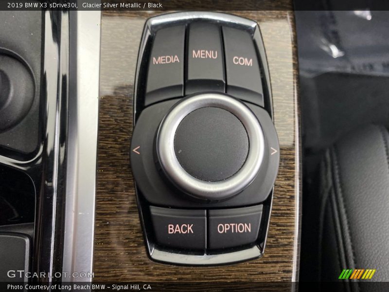 Glacier Silver Metallic / Black 2019 BMW X3 sDrive30i