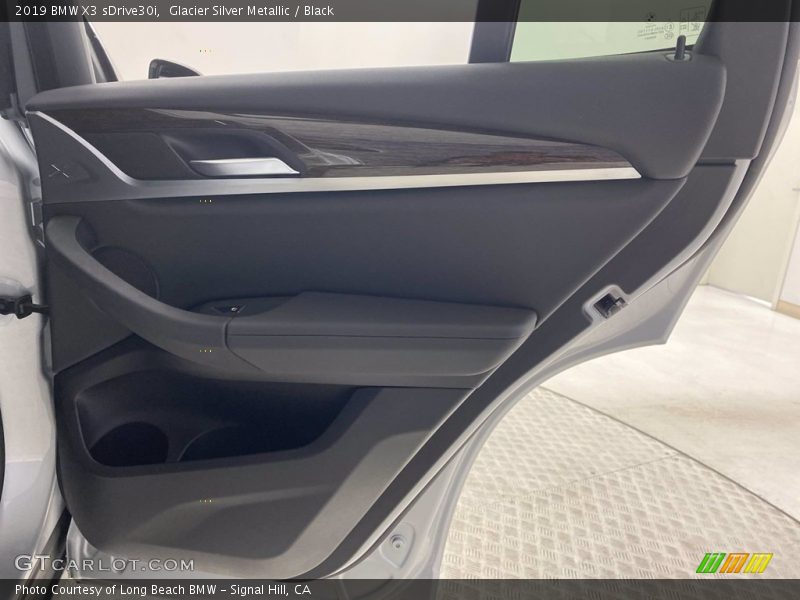 Glacier Silver Metallic / Black 2019 BMW X3 sDrive30i
