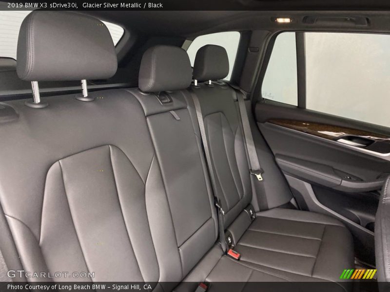 Glacier Silver Metallic / Black 2019 BMW X3 sDrive30i