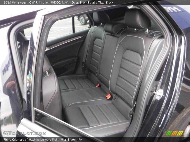 Rear Seat of 2019 Golf R 4Motion W/DCC. NAV.