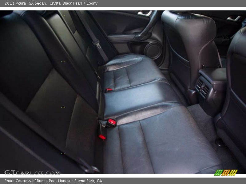 Crystal Black Pearl / Ebony 2011 Acura TSX Sedan