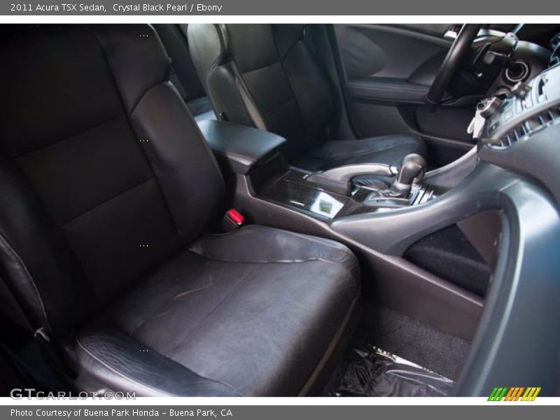 Crystal Black Pearl / Ebony 2011 Acura TSX Sedan