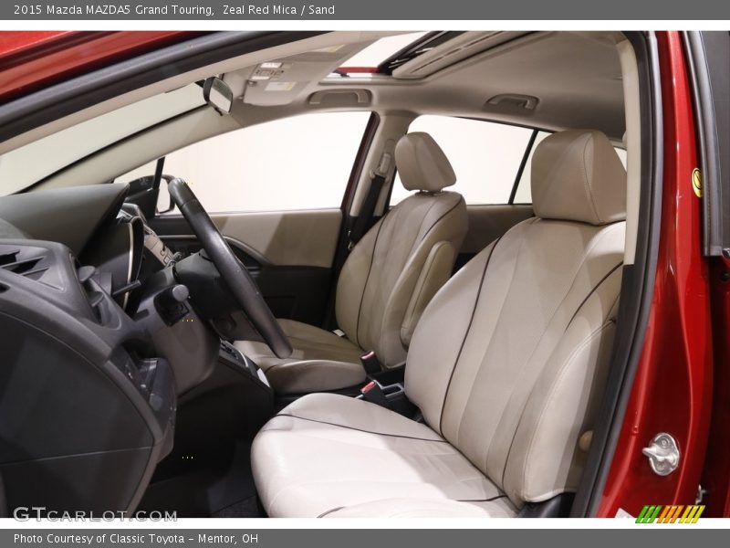  2015 MAZDA5 Grand Touring Sand Interior