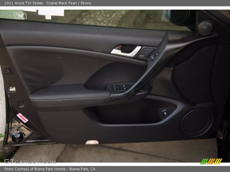Crystal Black Pearl / Ebony 2011 Acura TSX Sedan