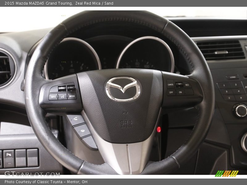  2015 MAZDA5 Grand Touring Steering Wheel