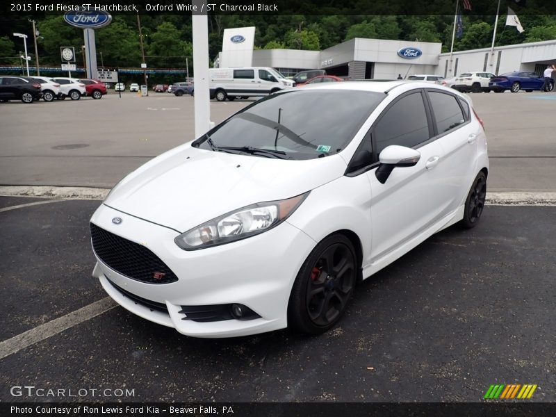Oxford White / ST Charcoal Black 2015 Ford Fiesta ST Hatchback