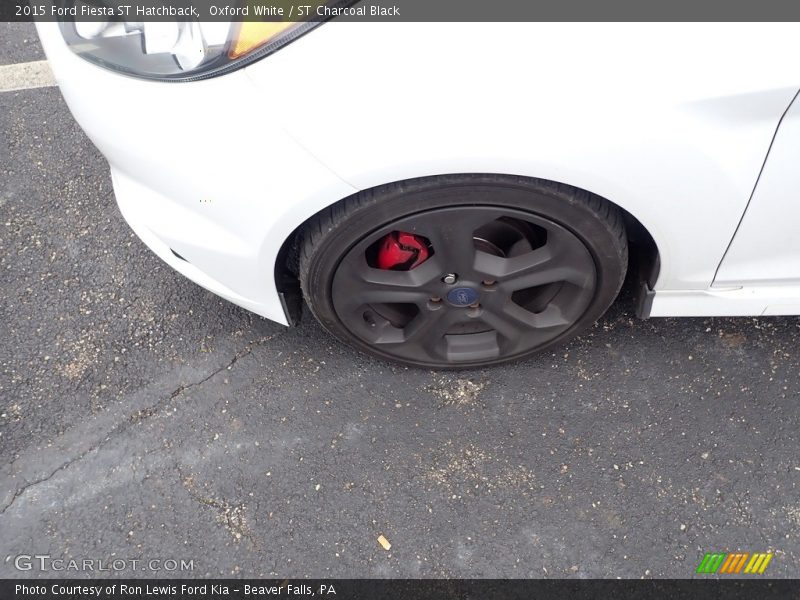 Oxford White / ST Charcoal Black 2015 Ford Fiesta ST Hatchback