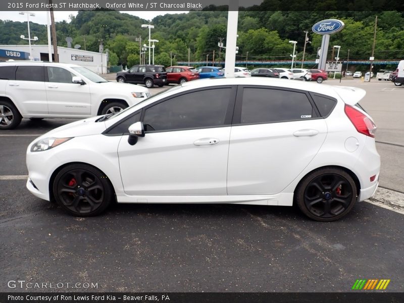 Oxford White / ST Charcoal Black 2015 Ford Fiesta ST Hatchback