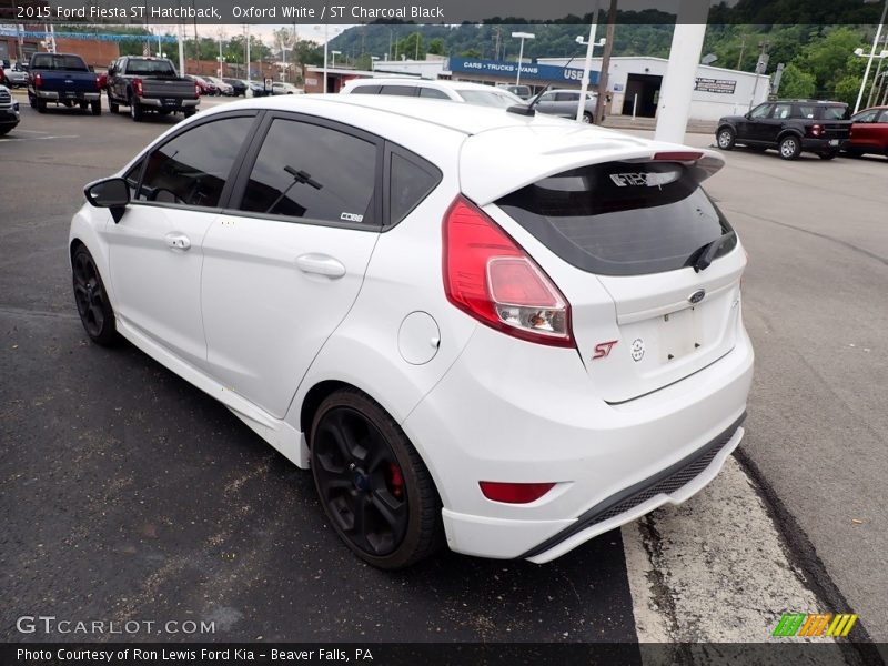 Oxford White / ST Charcoal Black 2015 Ford Fiesta ST Hatchback