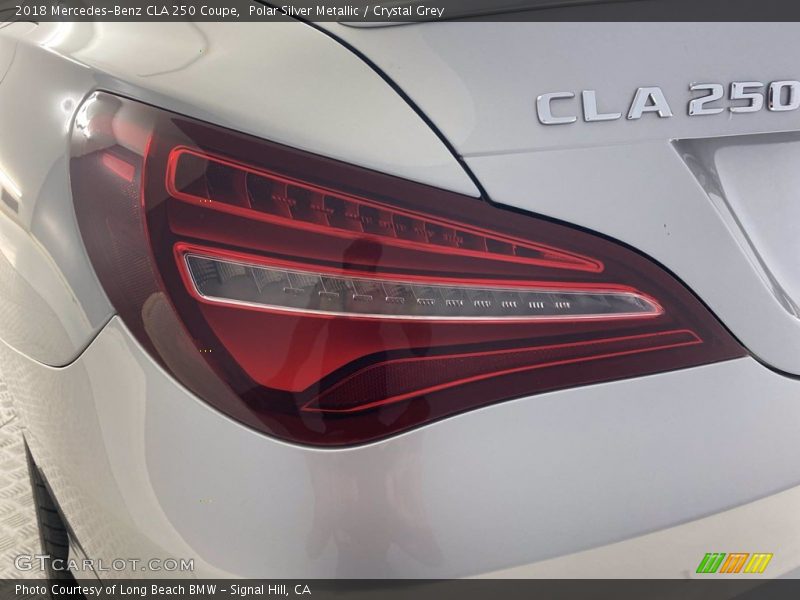 Polar Silver Metallic / Crystal Grey 2018 Mercedes-Benz CLA 250 Coupe