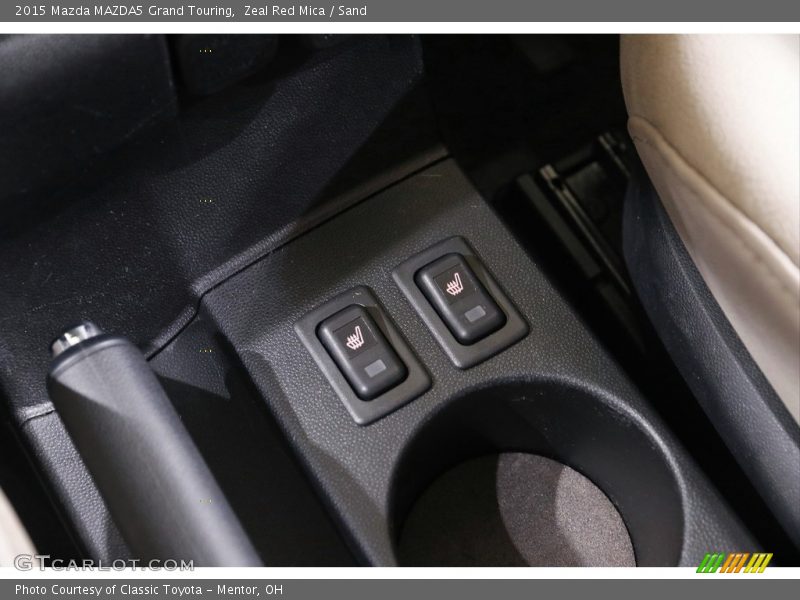 Zeal Red Mica / Sand 2015 Mazda MAZDA5 Grand Touring