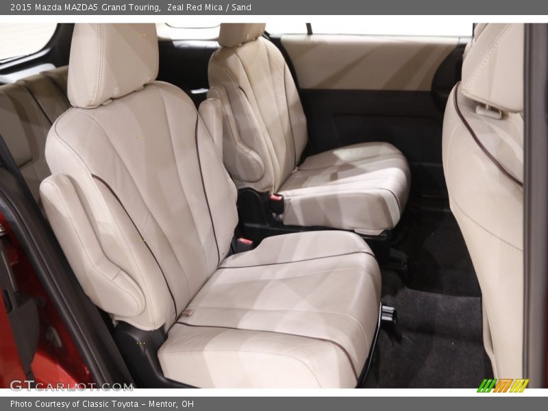 Rear Seat of 2015 MAZDA5 Grand Touring