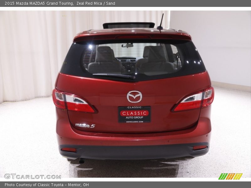 Zeal Red Mica / Sand 2015 Mazda MAZDA5 Grand Touring