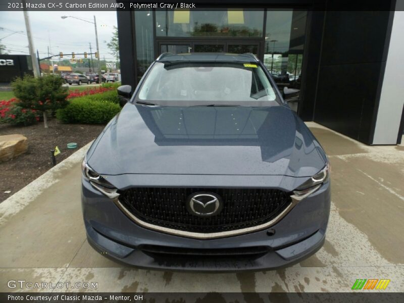 Polymetal Gray / Black 2021 Mazda CX-5 Carbon Edition AWD