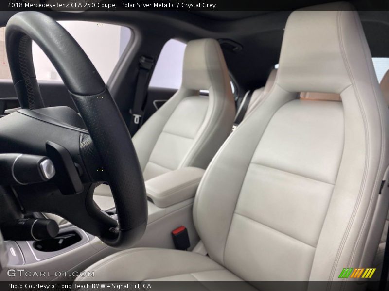 Polar Silver Metallic / Crystal Grey 2018 Mercedes-Benz CLA 250 Coupe