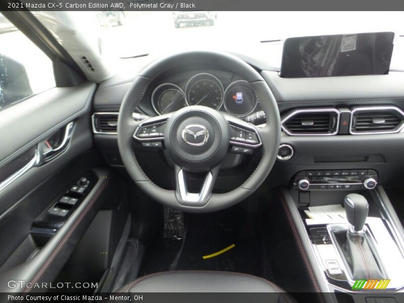 Polymetal Gray / Black 2021 Mazda CX-5 Carbon Edition AWD