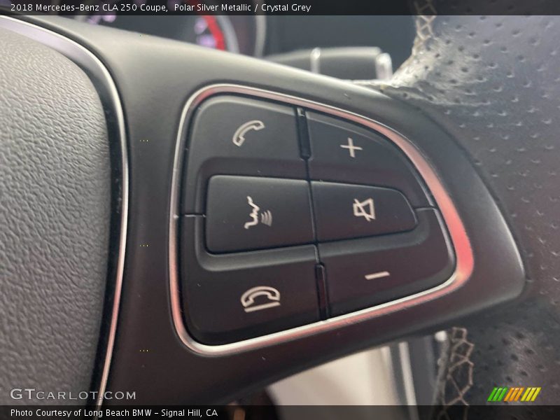 Polar Silver Metallic / Crystal Grey 2018 Mercedes-Benz CLA 250 Coupe