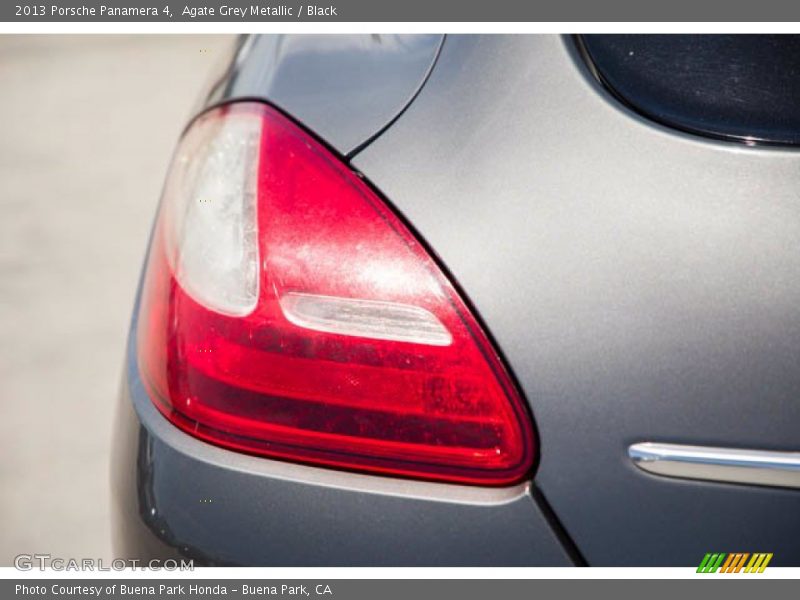 Agate Grey Metallic / Black 2013 Porsche Panamera 4