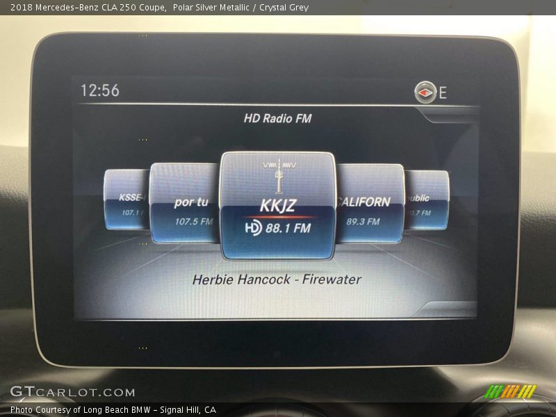 Polar Silver Metallic / Crystal Grey 2018 Mercedes-Benz CLA 250 Coupe