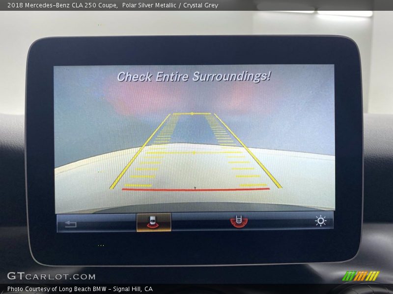 Polar Silver Metallic / Crystal Grey 2018 Mercedes-Benz CLA 250 Coupe