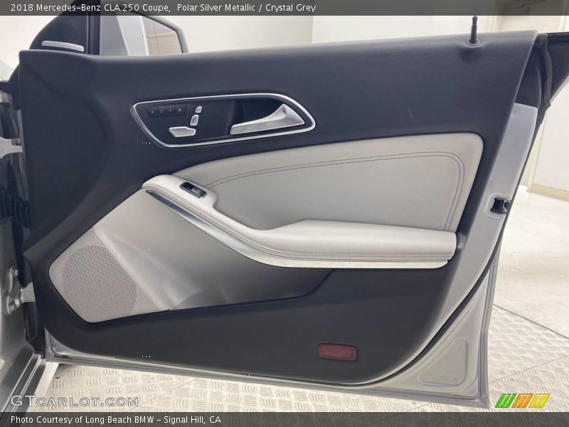 Polar Silver Metallic / Crystal Grey 2018 Mercedes-Benz CLA 250 Coupe