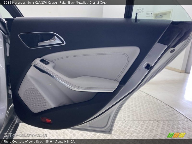 Polar Silver Metallic / Crystal Grey 2018 Mercedes-Benz CLA 250 Coupe