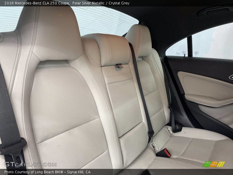 Polar Silver Metallic / Crystal Grey 2018 Mercedes-Benz CLA 250 Coupe