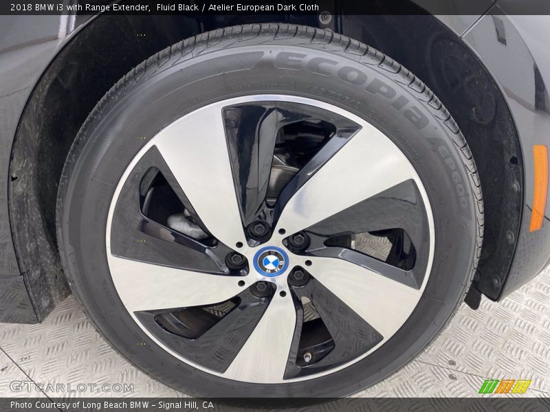 Fluid Black / Atelier European Dark Cloth 2018 BMW i3 with Range Extender