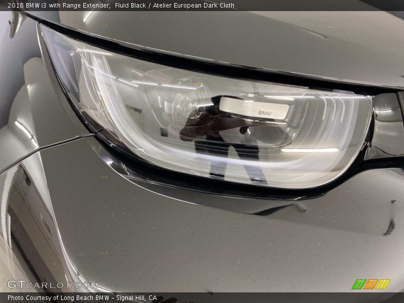 Fluid Black / Atelier European Dark Cloth 2018 BMW i3 with Range Extender