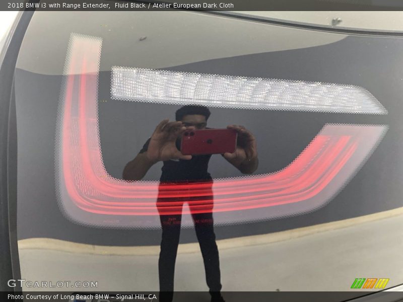 Fluid Black / Atelier European Dark Cloth 2018 BMW i3 with Range Extender