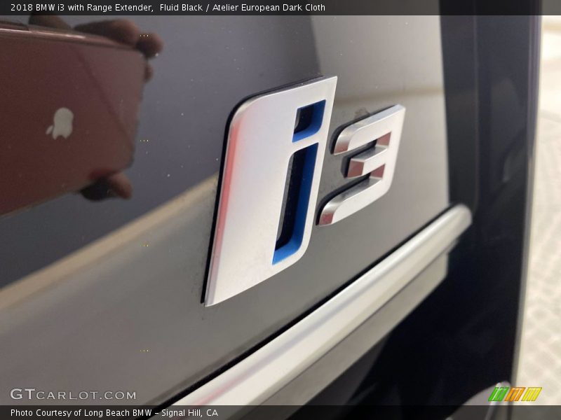 Fluid Black / Atelier European Dark Cloth 2018 BMW i3 with Range Extender