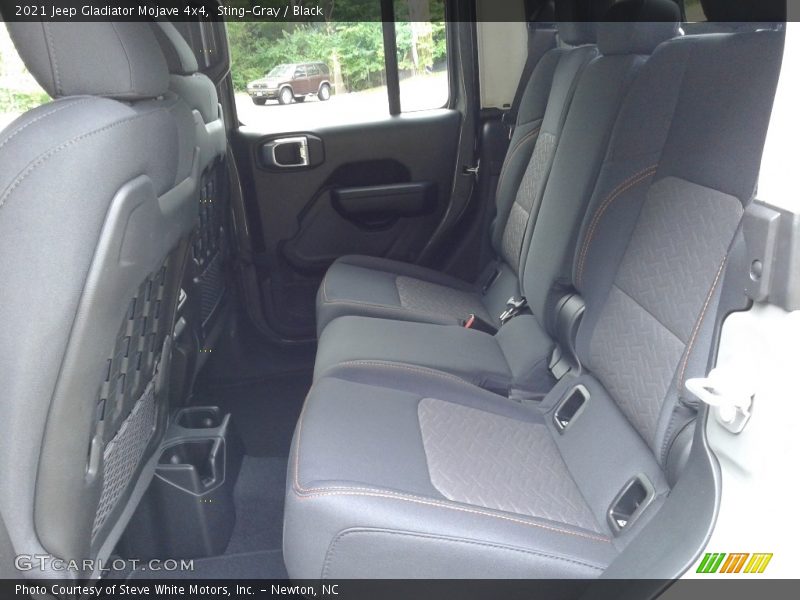 Rear Seat of 2021 Gladiator Mojave 4x4