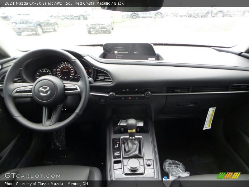 Soul Red Crystal Metallic / Black 2021 Mazda CX-30 Select AWD