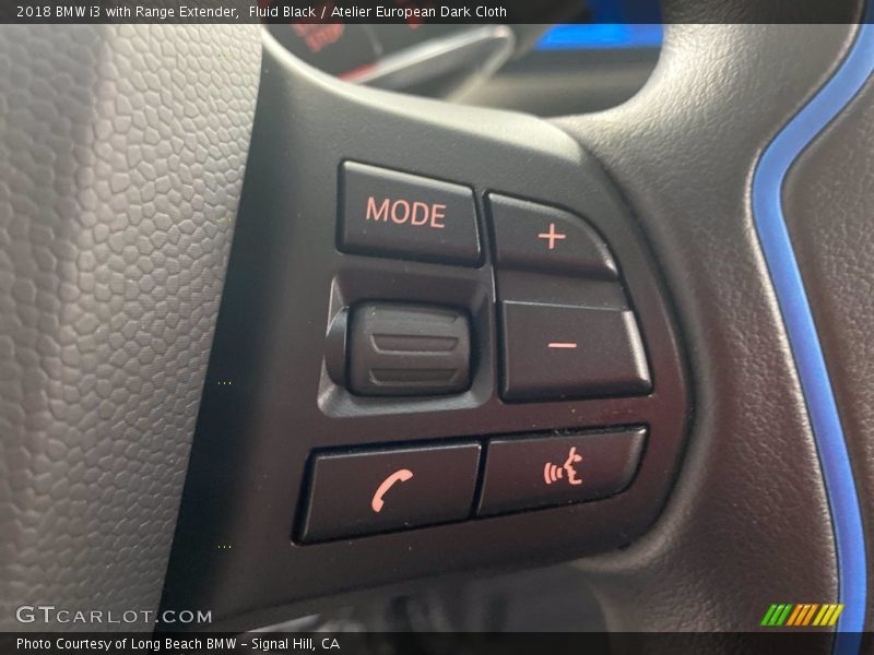 Fluid Black / Atelier European Dark Cloth 2018 BMW i3 with Range Extender