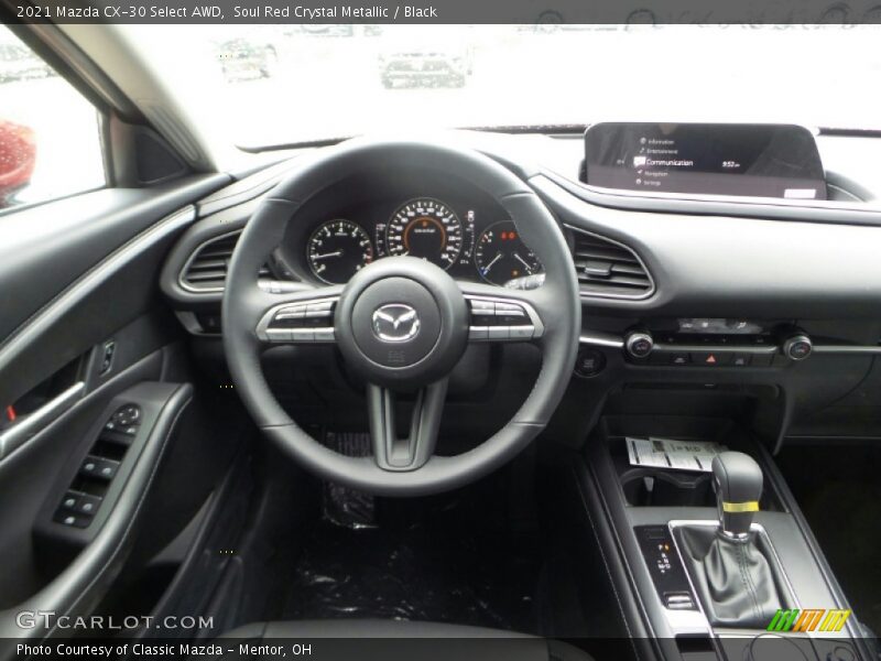 Soul Red Crystal Metallic / Black 2021 Mazda CX-30 Select AWD