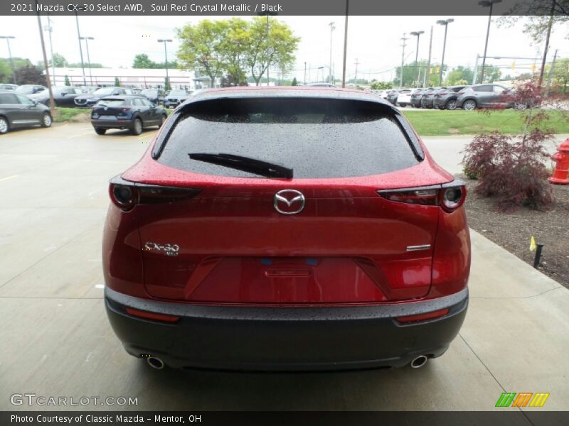 Soul Red Crystal Metallic / Black 2021 Mazda CX-30 Select AWD