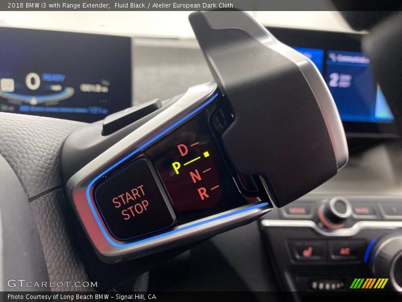Fluid Black / Atelier European Dark Cloth 2018 BMW i3 with Range Extender