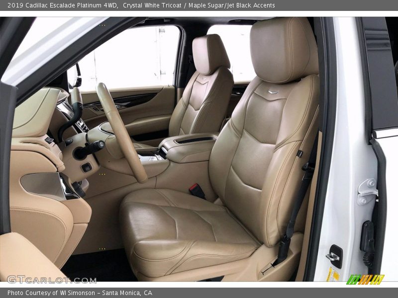 Front Seat of 2019 Escalade Platinum 4WD