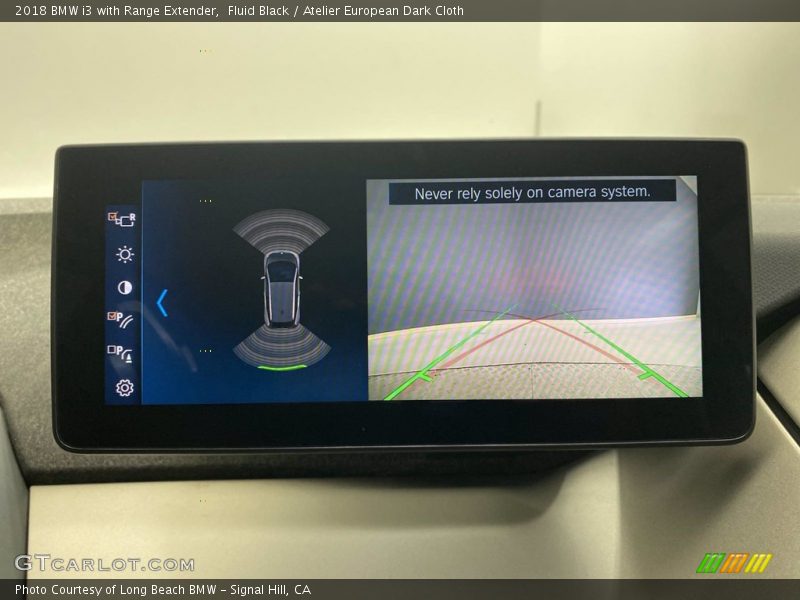 Fluid Black / Atelier European Dark Cloth 2018 BMW i3 with Range Extender